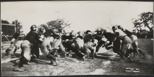 Stanford in 1st Rose Bowl. We're hoping for a much different outcome this year. Photo courtesy of Stanford University Archives.