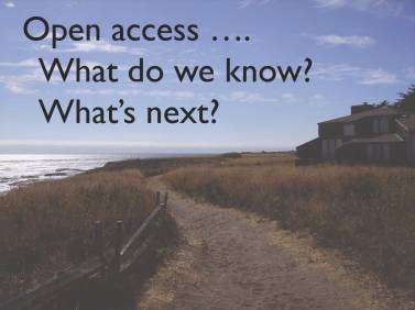 Open Access: What's next?